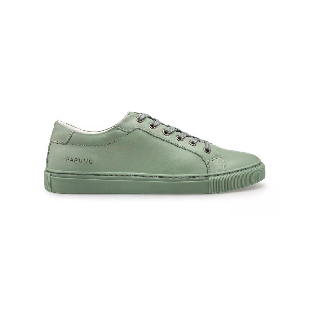 Tenis Paruno® De Piel Hombre P2222561 Verde