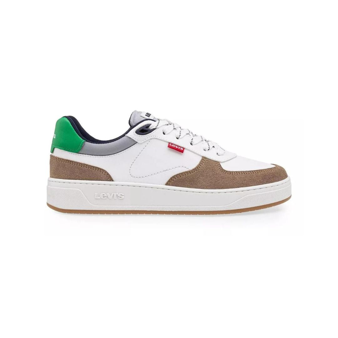 Tenis Levi's® Hombre L2123402 S Blanco-verde