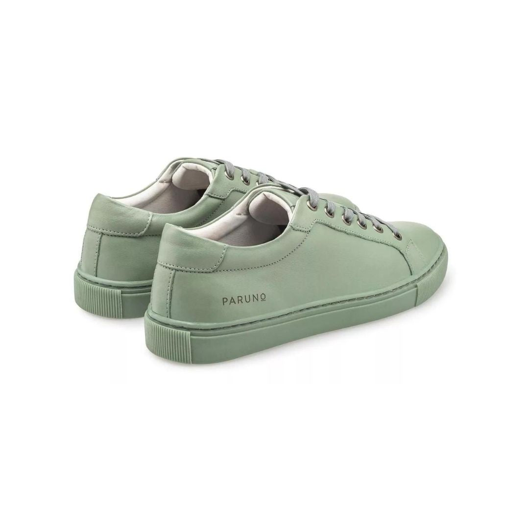 Tenis Paruno® De Piel Hombre P2222561 Verde