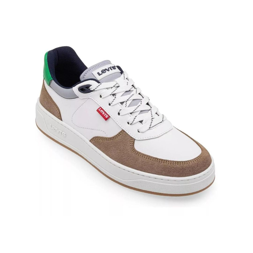 Tenis Levi's® Hombre L2123402 S Blanco-verde