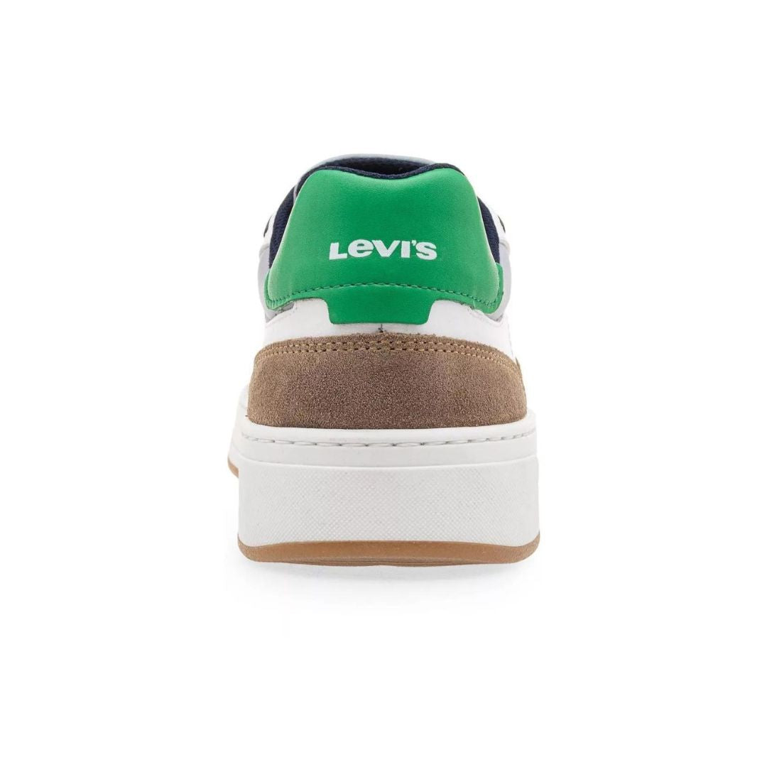 Tenis Levi's® Hombre L2123402 S Blanco-verde