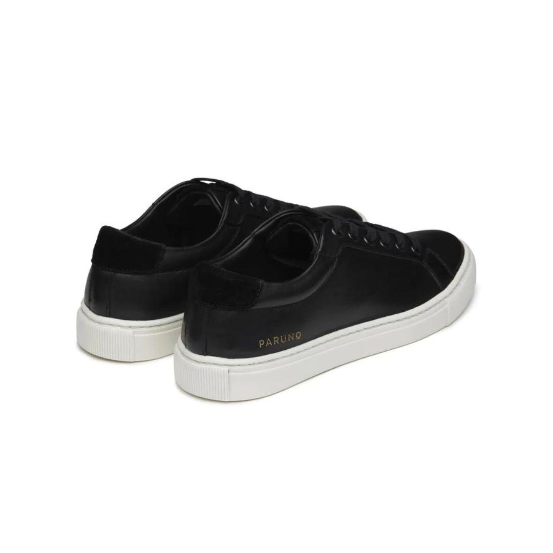 Tenis De Piel Paruno® Hombre P2122511 Negro